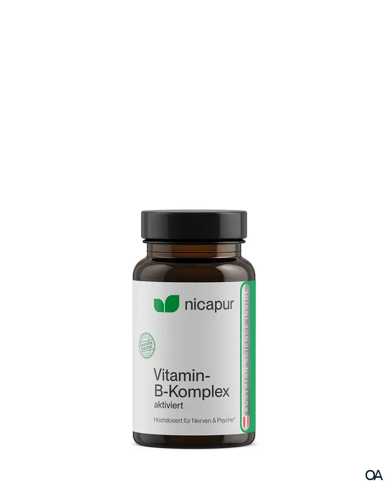 NICApur Vitamin-B-Komplex aktiviert Kapseln