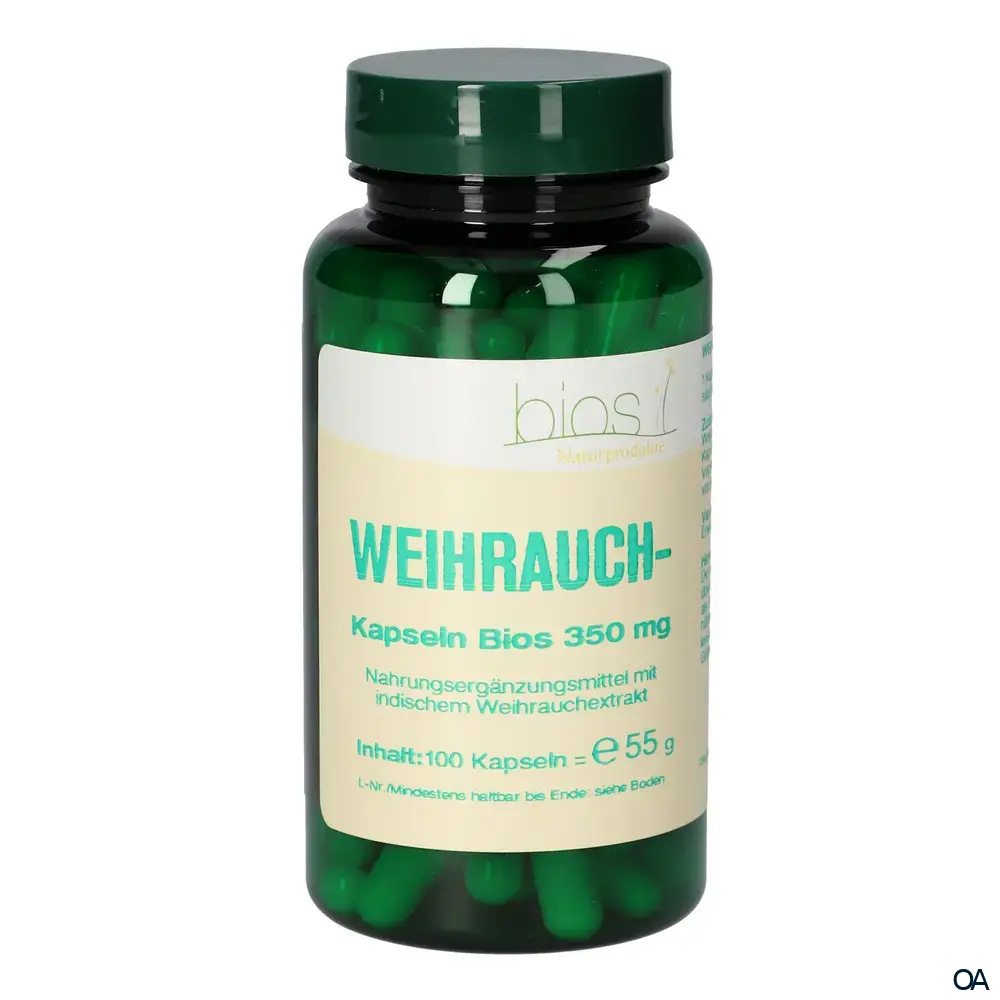 Bios Weihrauch 350 mg Kapseln Bios Weihrauch 350 mg Kapseln