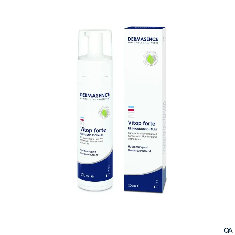 Dermasence Vitop forte Reinigungsschaum