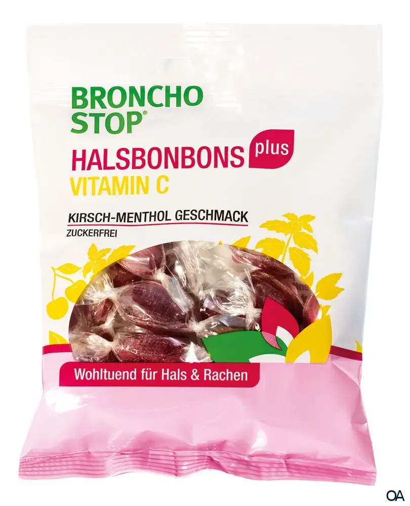 Bronchostop® Halsbonbons plus Vitamin C