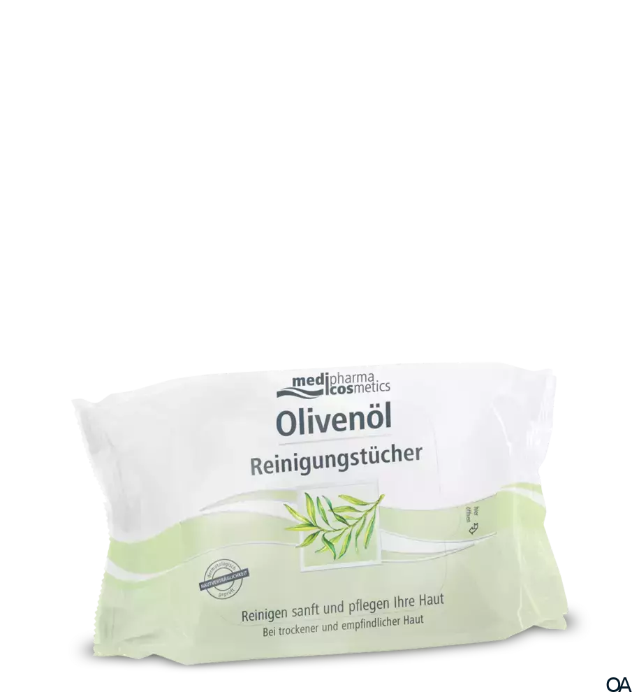 medipharma cosmetics Olivenöl Reinigungstücher