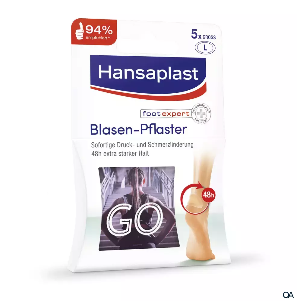 Hansaplast Blasen-Pflaster groß - Ferse
