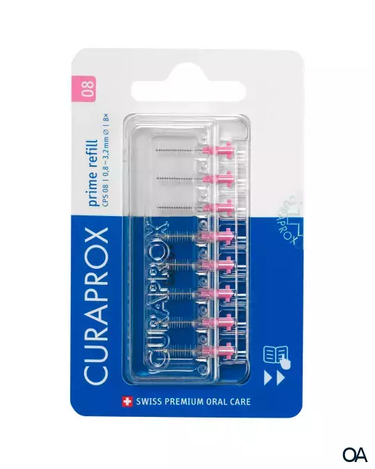 Curaprox Interdentalbürsten CPS 08 Refill Rosa Curaprox Interdentalbürsten CPS 08 Refill Rosa