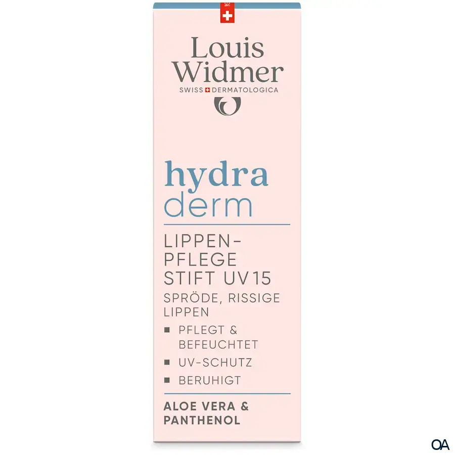 Louis Widmer hydraderm Lippenpflege Stift UV 15 - leicht parfümiert