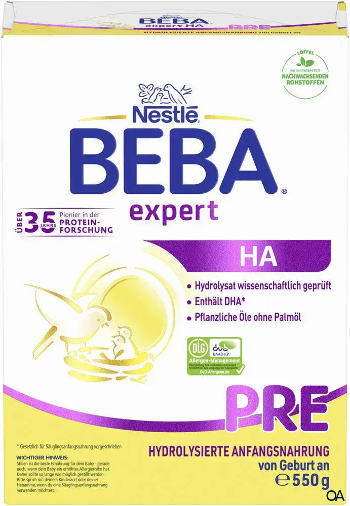 Nestlé Beba Expert HA Pre Anfangsmilch Pulver