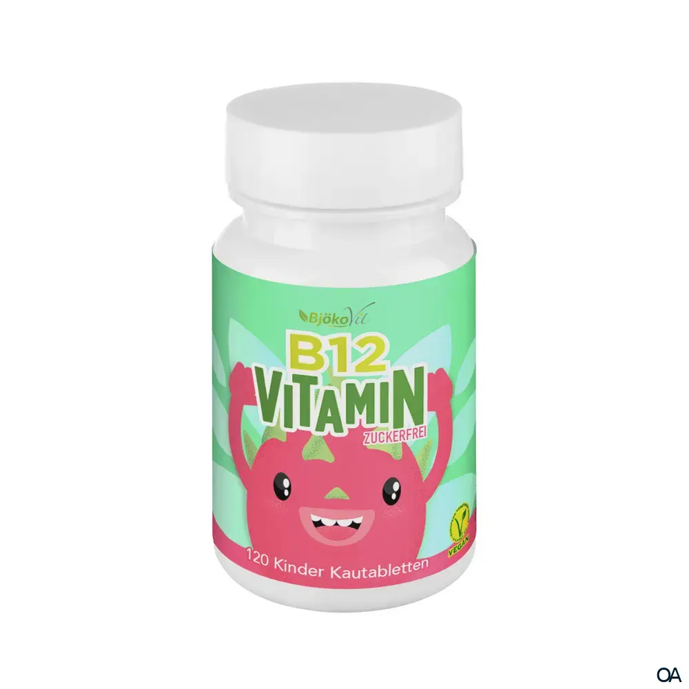 BjökoVit Vitamin B12 Kautabletten für Kinder