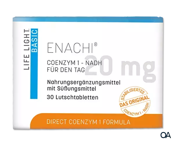 Life Light Basic ENACHI Coenzym1 (NADH) 20 mg Lutschtabletten