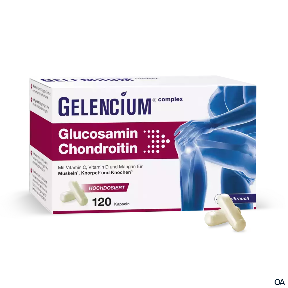 Gelencium® Glucosamin Chondroitin Kapseln Gelencium® Glucosamin Chondroitin Kapseln