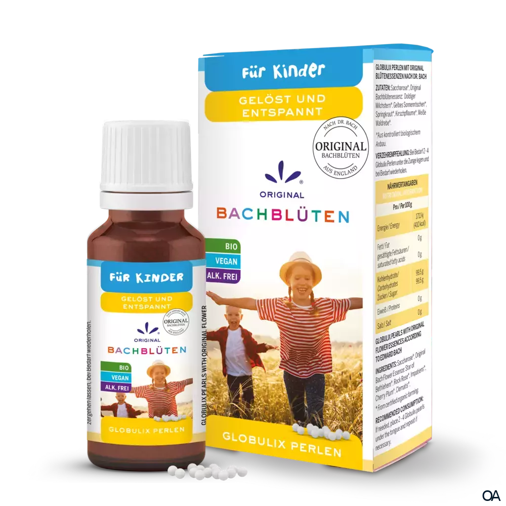Lemon Pharma Bio Bachblütenglobulix für Kinder „Gelöst und Entspannt“ Lemon Pharma Bio Bachblütenglobulix für Kinder „Gelöst und Entspannt“