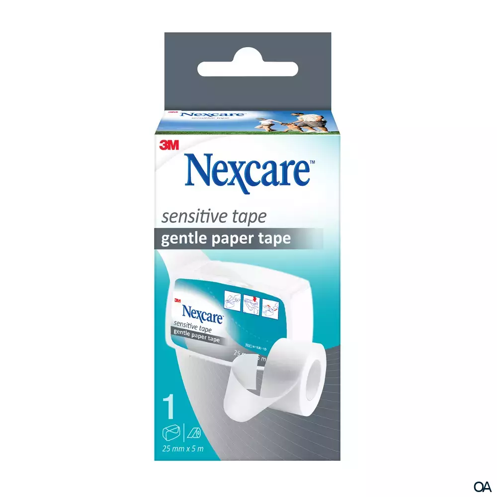 3M Nexcare™ Sensitive Tape 25 mm x 5 m Rolle 3M Nexcare™ Sensitive Tape 25 mm x 5 m Rolle