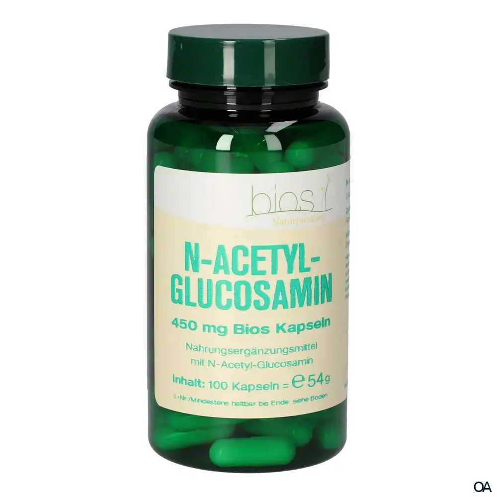 Bios N-Acetyl-Glucosamin 450 mg Kapseln Bios N-Acetyl-Glucosamin 450 mg Kapseln