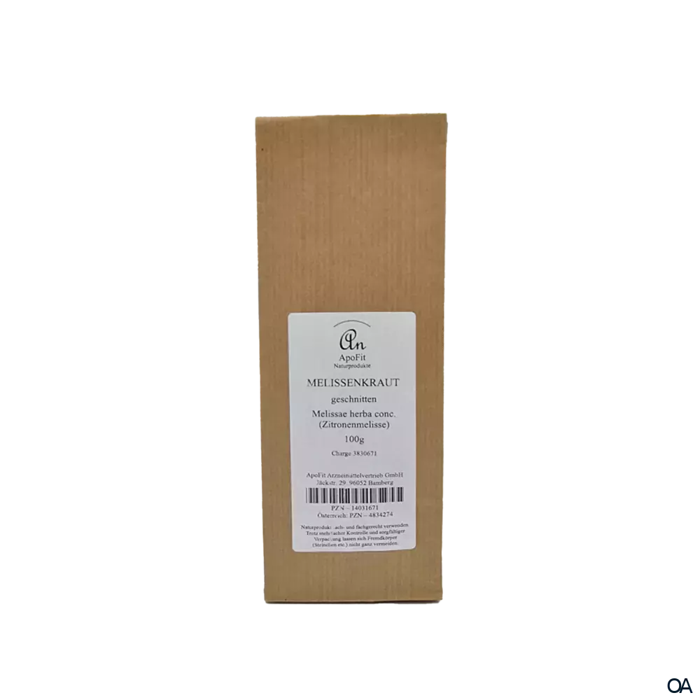 ApoFit Melissenkraut geschnitten
