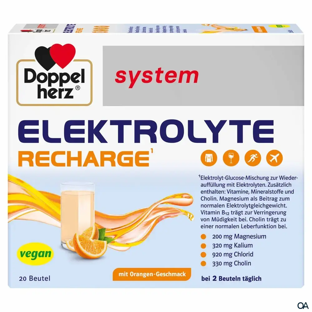 Doppelherz system Elektrolyte Recharge Beutel