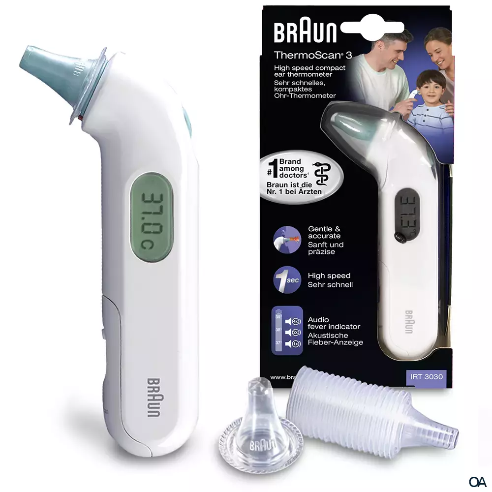 Braun ThermoScan® 3 IRT3030 Braun ThermoScan® 3 IRT3030