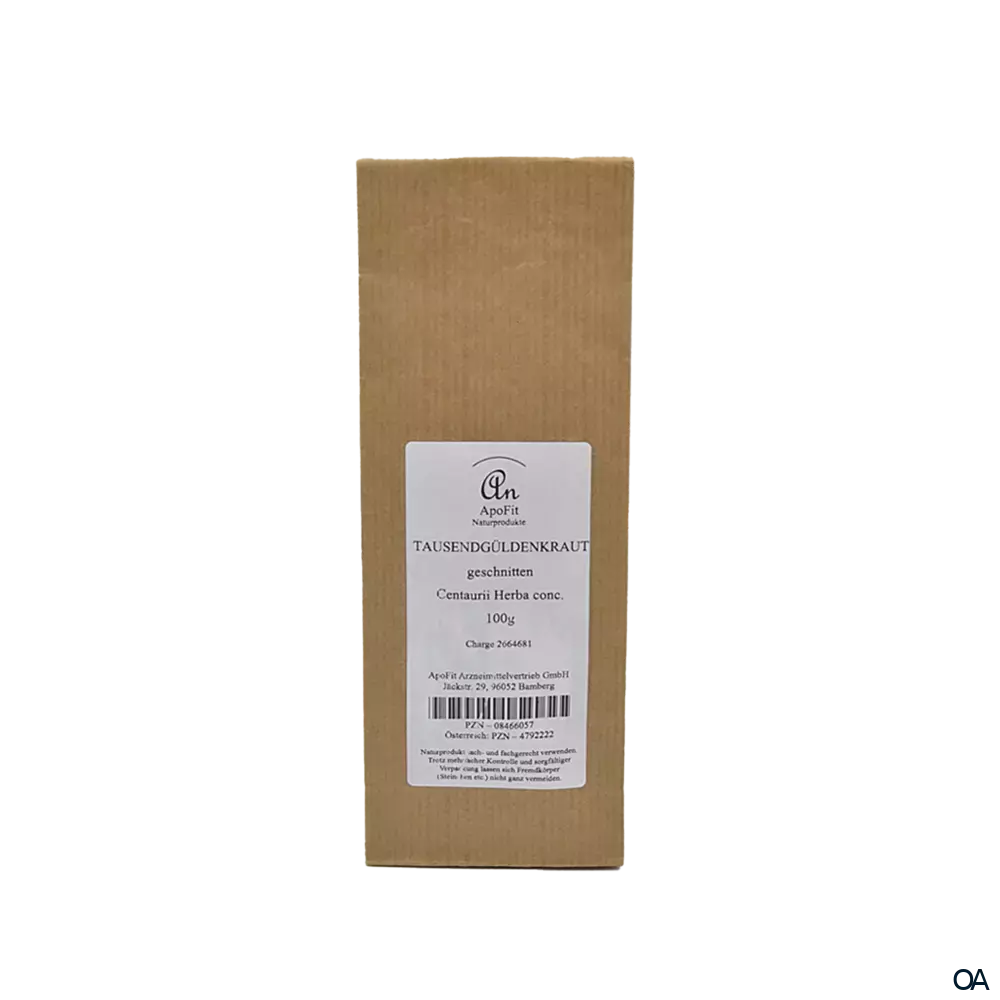 ApoFit Tausendgüldenkraut geschnitten