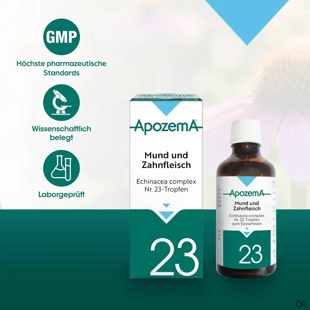 Apozema® Mund und Zahnfleisch Echinacea complex Nr. 23 Tropfen zum Einnehmen