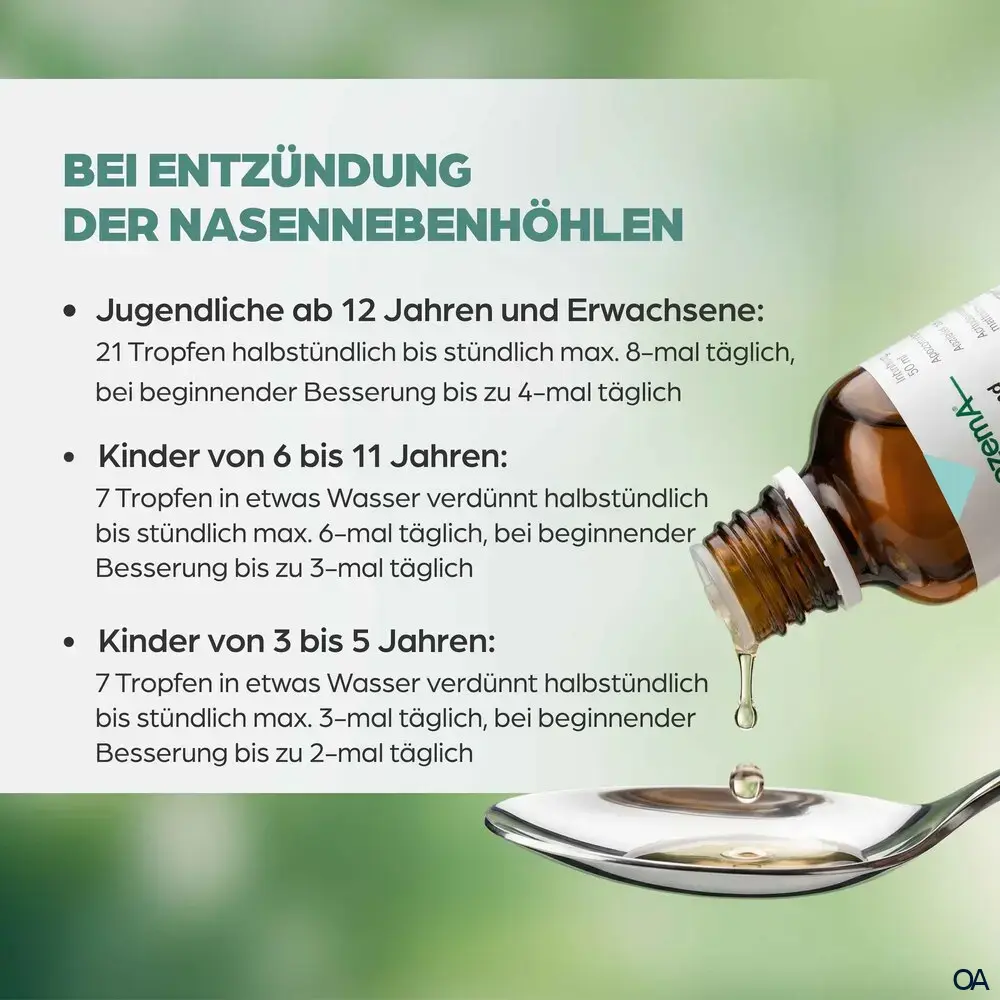 Apozema® Sinusitis Kalium bichromicum complex Nr. 31 Tropfen zum Einnehmen