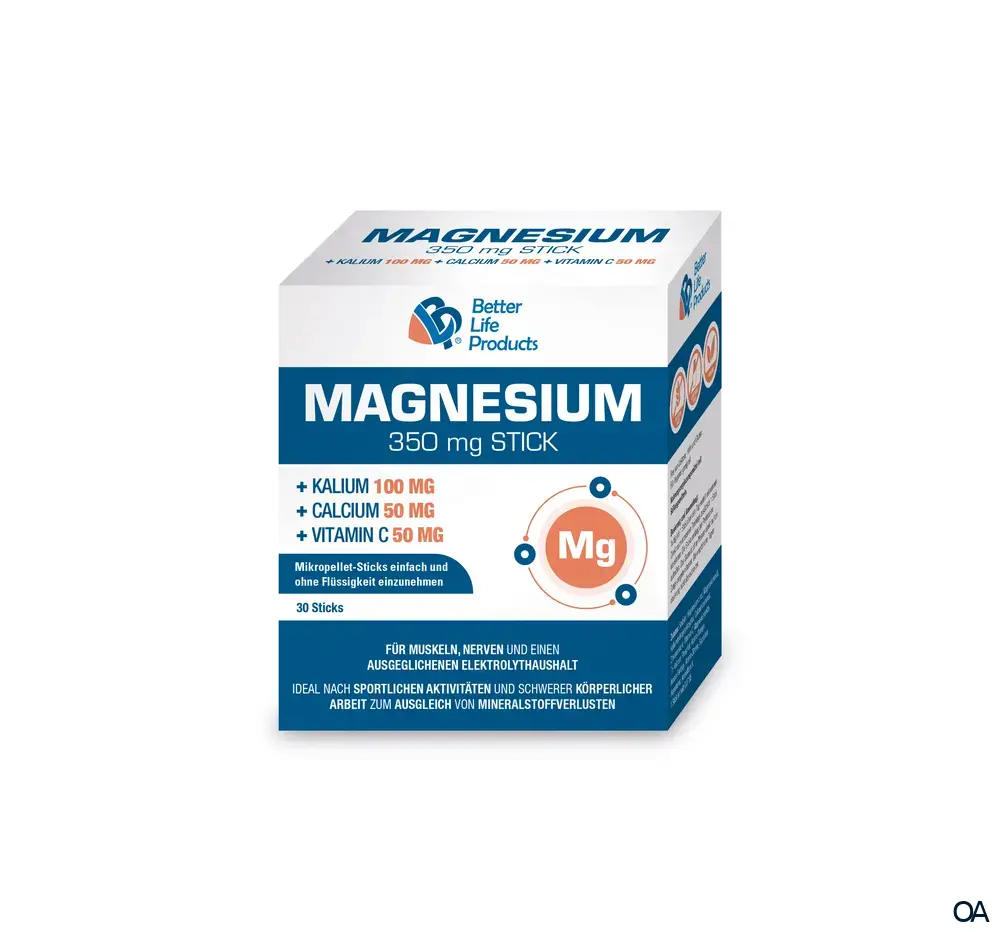 Better Life Products® Magnesium 350 mg Sticks Better Life Products® Magnesium 350 mg Sticks