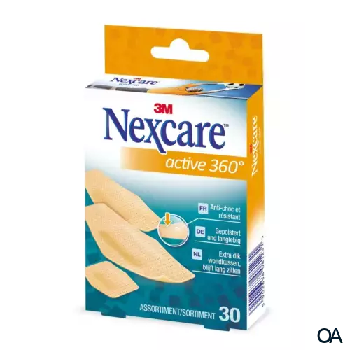 3M Nexcare Pflaster Active 360°, assortiert