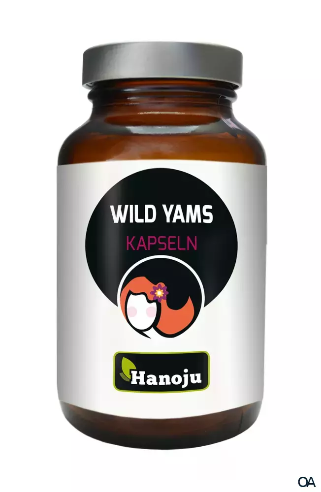 Hanoju Wild Yams Wurzel Extrakt 500 mg Hanoju Wild Yams Wurzel Extrakt 500 mg