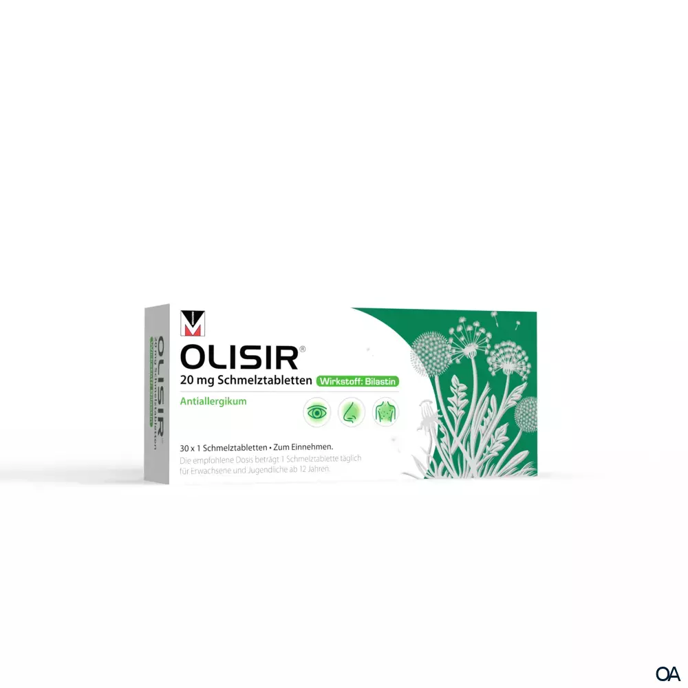 Olisir® 20 mg Schmelztabletten Olisir® 20 mg Schmelztabletten