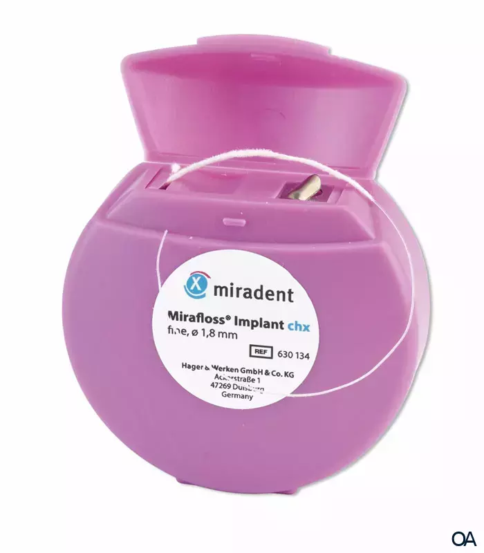 Miradent Mirafloss Implant CHX 50 Stk.