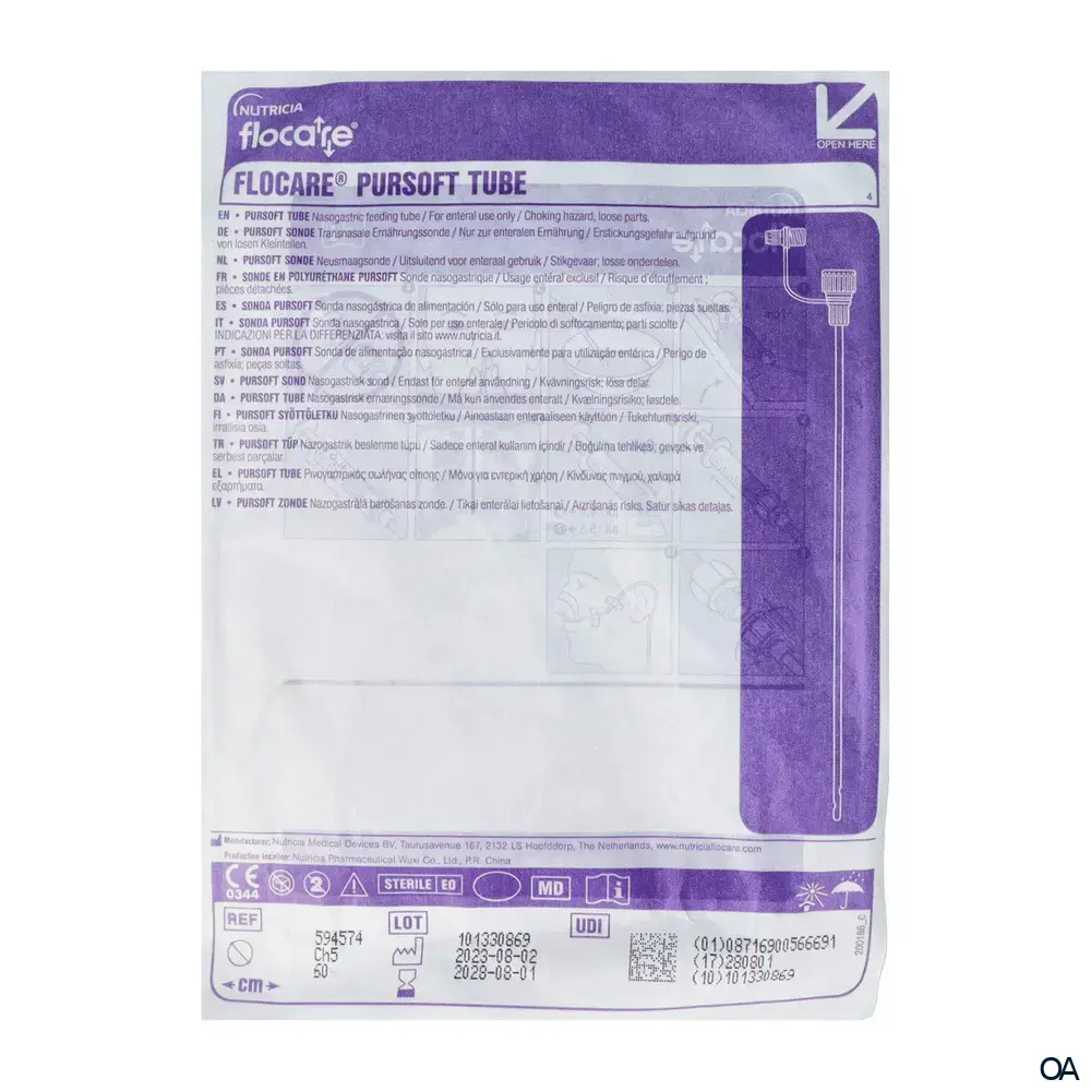 Flocare® PURSOFT Sonde CH 5-60 cm