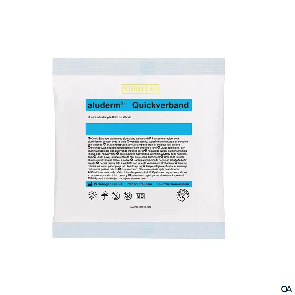 aluderm® Quickverband Finger - Fingerschnellverband steril aluderm® Quickverband Finger - Fingerschnellverband steril