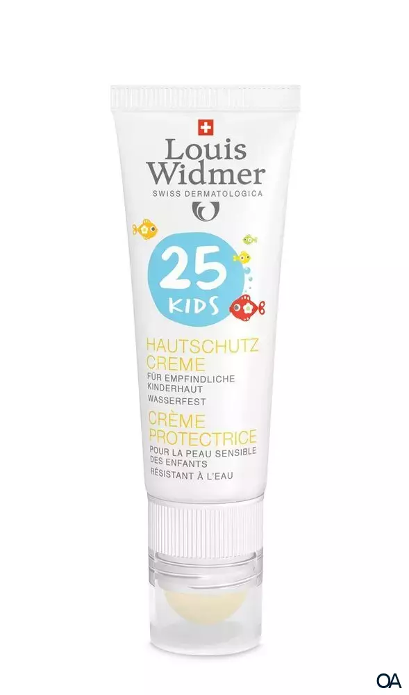Louis Widmer Kids Hautschutz Creme 25 mit Lippenpflege Stift 50 ohne Parfüm Louis Widmer Kids Hautschutz Creme 25 mit Lippenpflege Stift 50 ohne Parfüm
