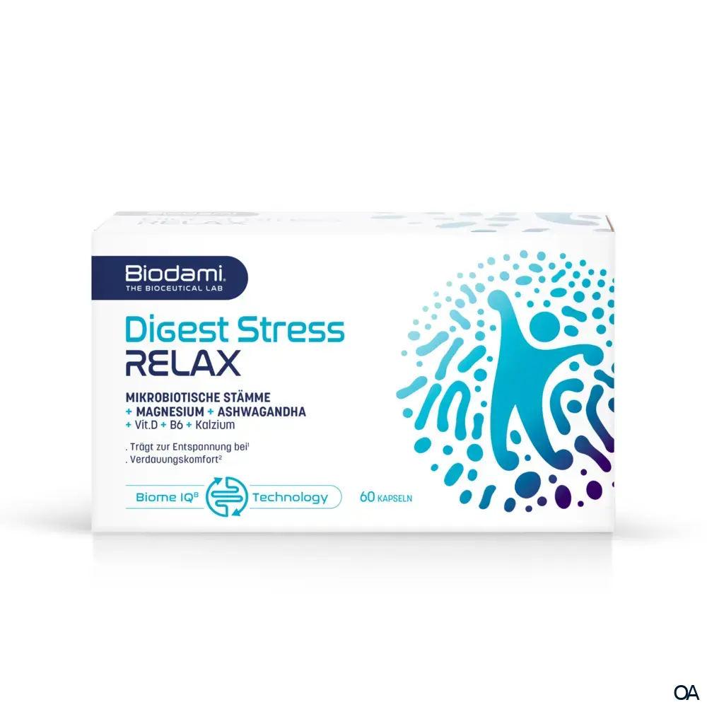 Biodami® Digest Stress RELAX Kapseln Biodami® Digest Stress RELAX Kapseln