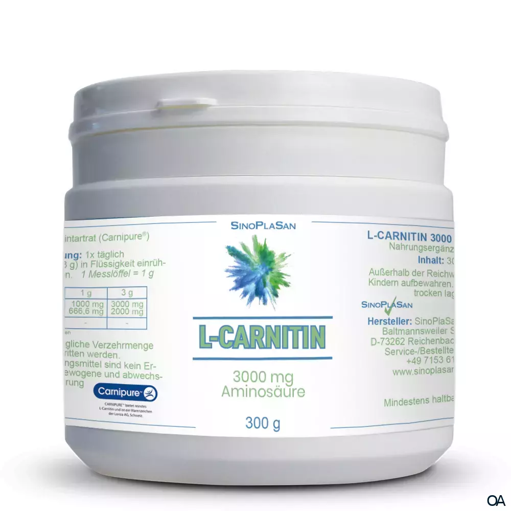 SinoPlaSan L-Carnitin 2000 mg Pulver SinoPlaSan L-Carnitin 2000 mg Pulver