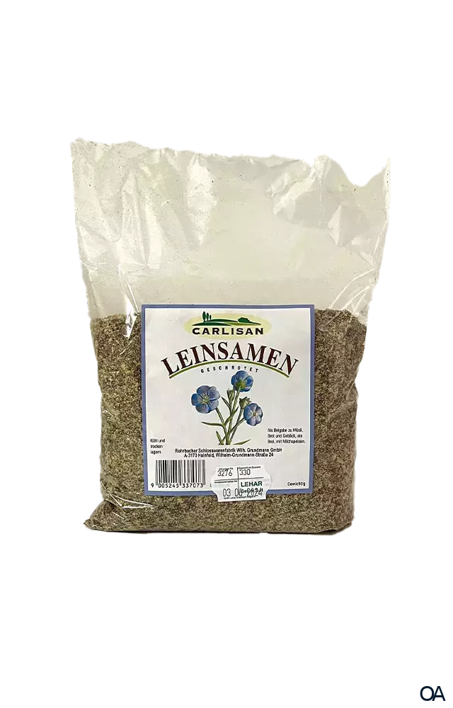 Carlisan Leinsamen geschrotet