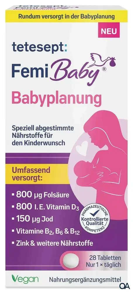 tetesept Femi Baby® Babyplanung Tabletten