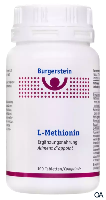 Burgerstein L-Methionin 500 mg Tabletten Burgerstein L-Methionin 500 mg Tabletten