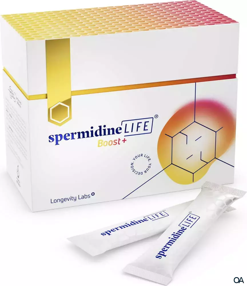 spermidineLIFE® Original Boost+ 3 mg Sachets spermidineLIFE® Original Boost+ 3 mg Sachets