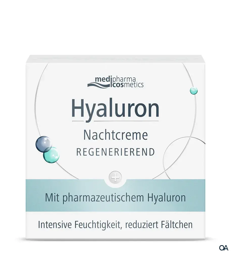 medipharma cosmetics Hyaluron Nachtcreme Regenerierend