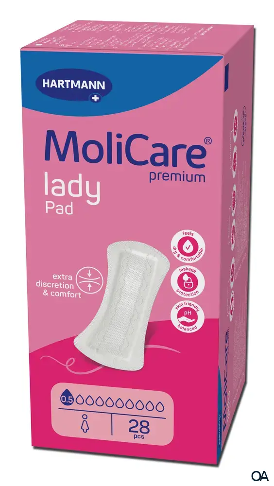 MoliCare® Premium lady pad 0,5 Tropfen Inkontinenzeinlagen