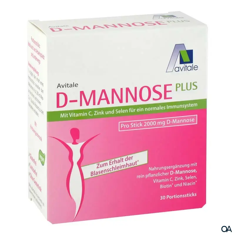 Avitale D-Mannose Plus Portionssticks