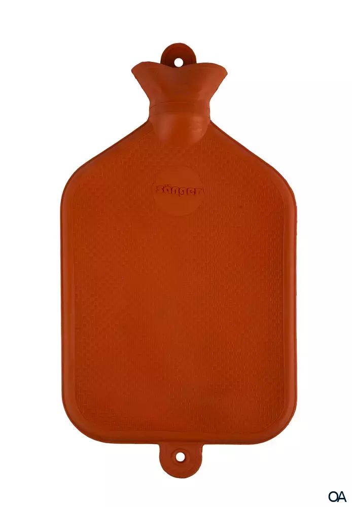 Sänger 3 Liter Wärmflasche, orange, 45 x 23,5 cm Sänger 3 Liter Wärmflasche, orange, 45 x 23,5 cm