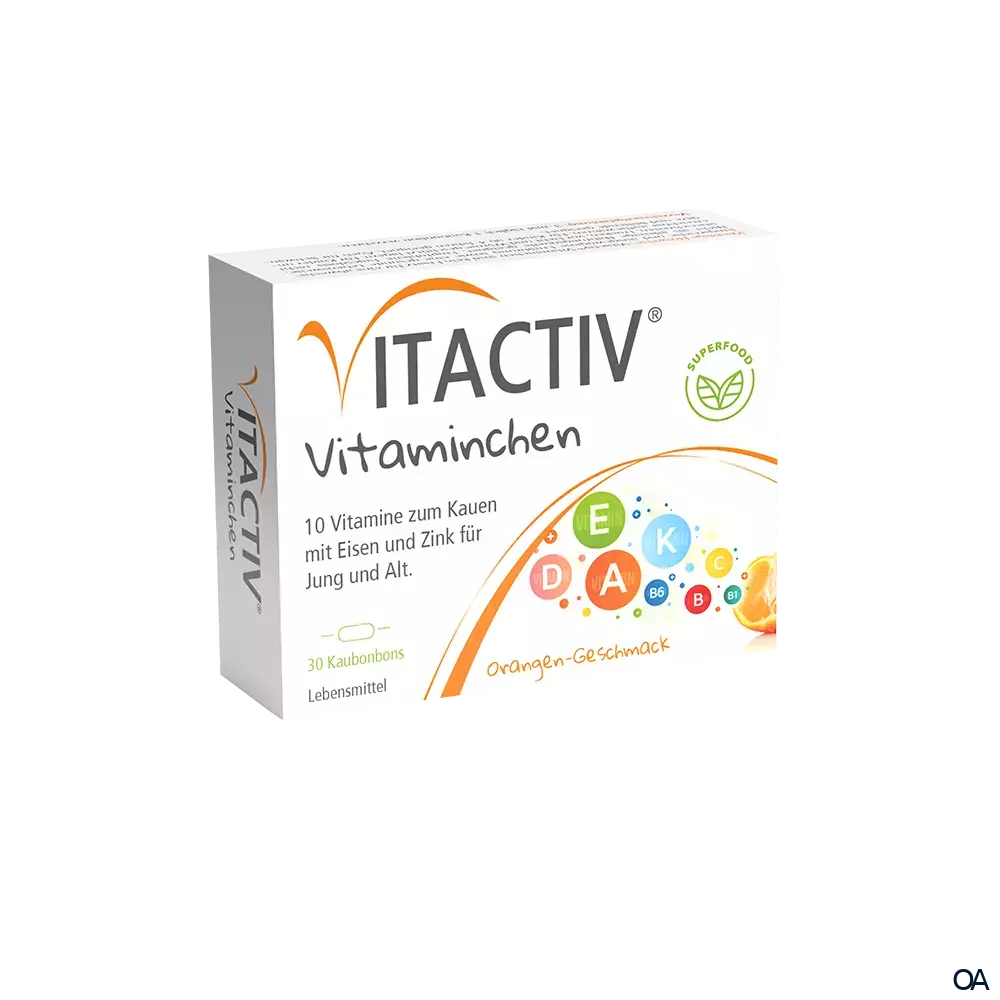 Vitactiv® Vitaminchen Kaubonbons Orange