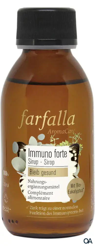 Farfalla Bleib gesund, Immuno Forte Sirup bio Farfalla Bleib gesund, Immuno Forte Sirup bio