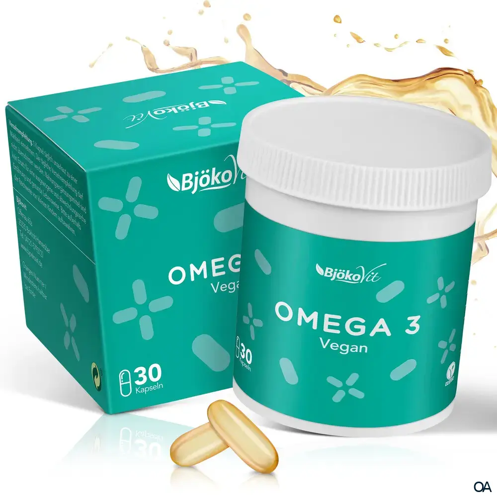 BjökoVit Omega 3 Algenöl Kapseln BjökoVit Omega 3 Algenöl Kapseln