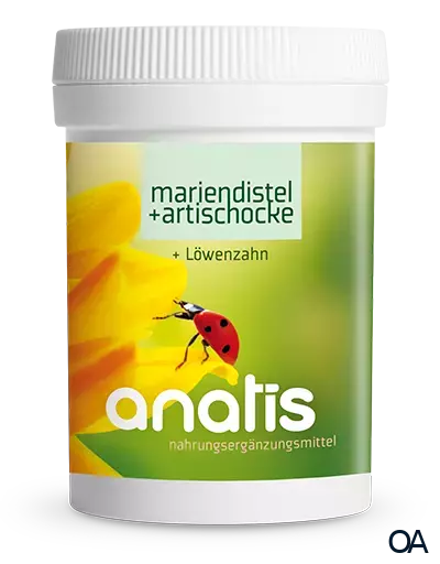 anatis Mariendistel + Artischocke Kapseln anatis Mariendistel + Artischocke Kapseln