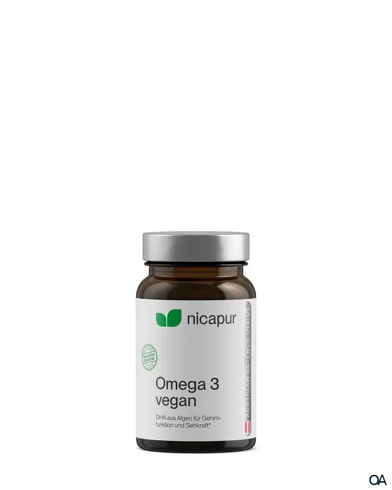 NICApur Omega 3 vegan Kapseln
