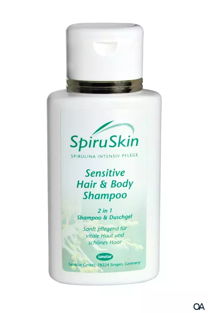 Sanatur SpiruSkin Sensitive Hair & Body Shampoo