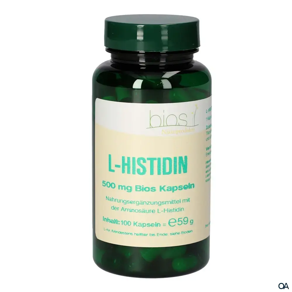 Bios L-Histidin 500 mg Kapseln Bios L-Histidin 500 mg Kapseln