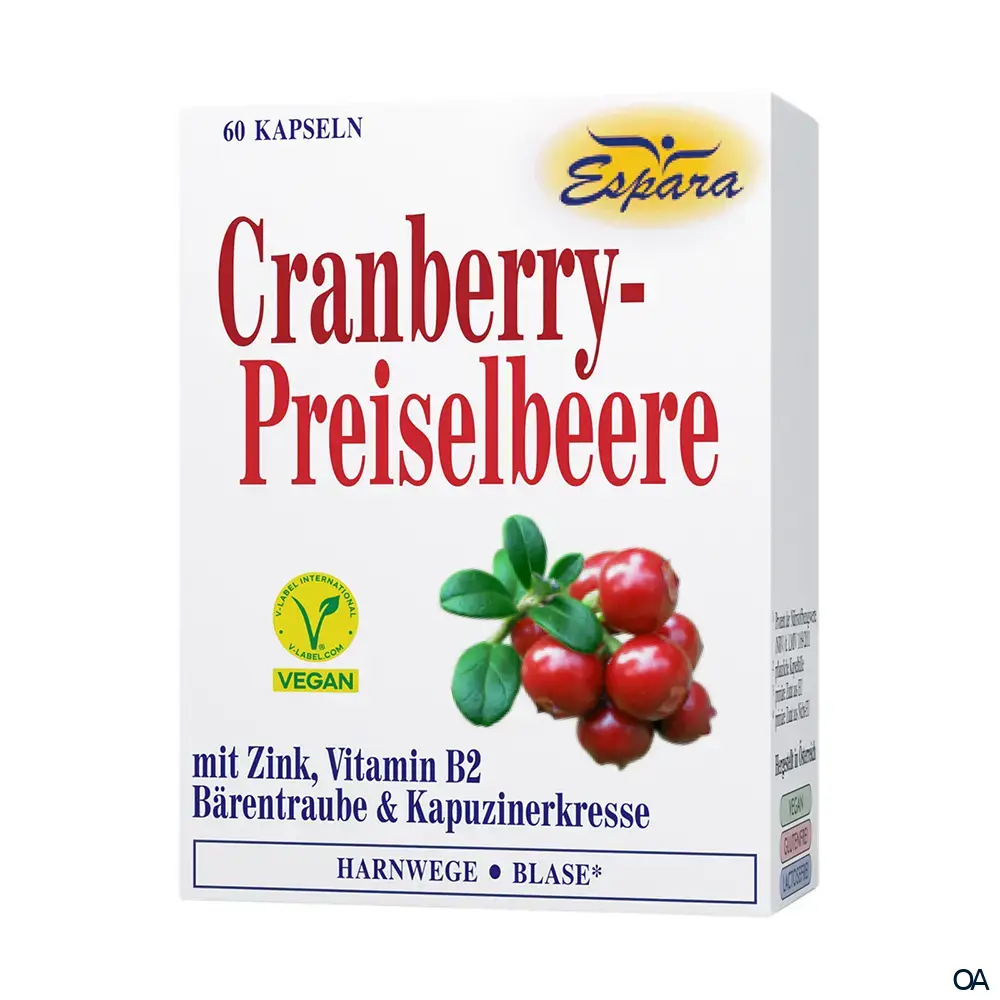 Espara Cranberry-Preiselbeere Kapseln Espara Cranberry-Preiselbeere Kapseln
