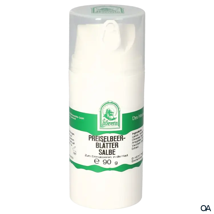 Pater Severin Preiselbeerblätter Salbe