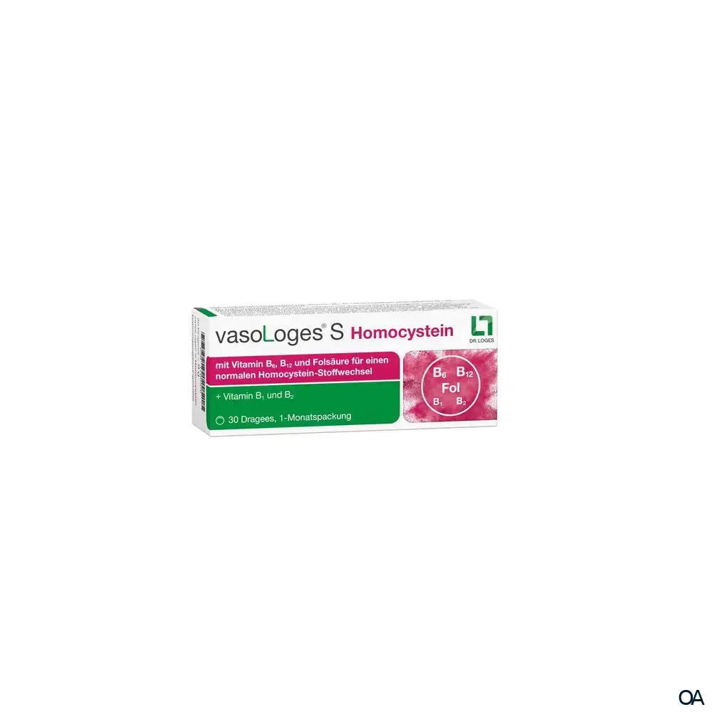 vasoLoges® S Homocystein Dragees