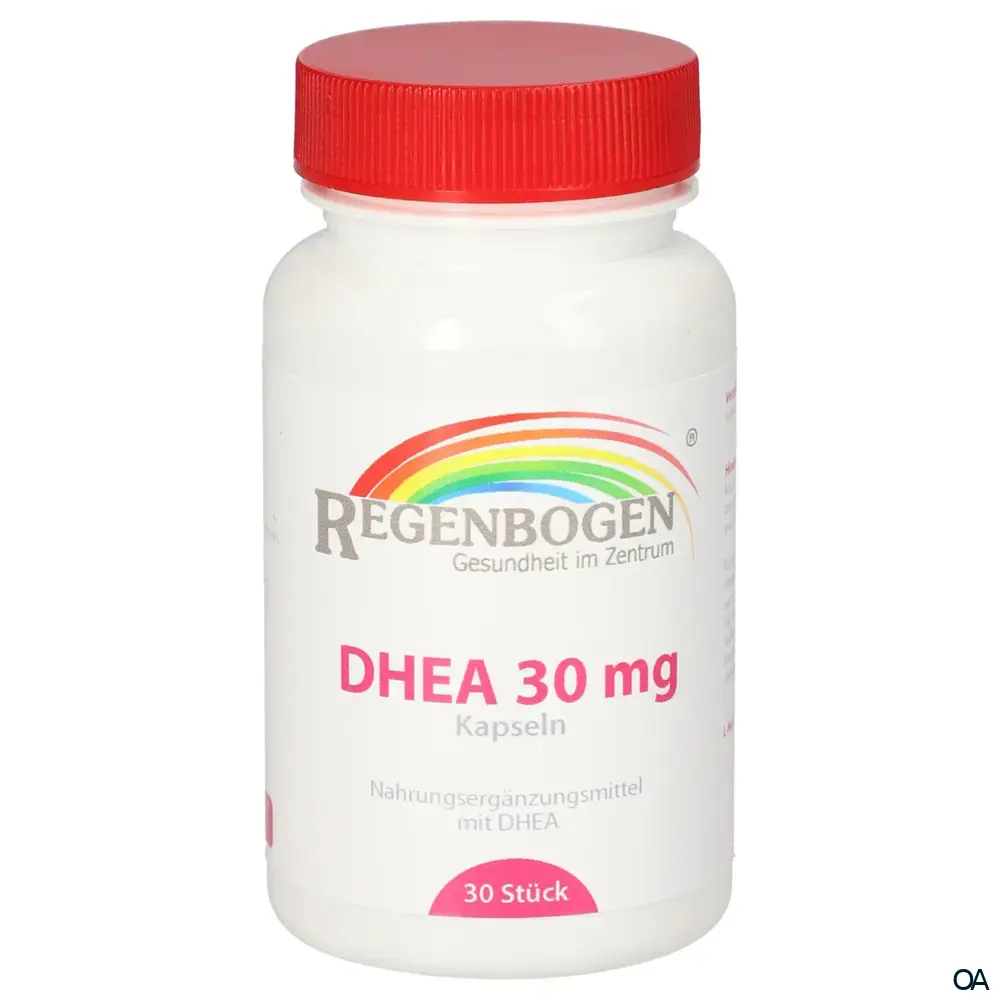 Regenbogen Apotheke DHEA 30 mg Kapseln Regenbogen Apotheke DHEA 30 mg Kapseln
